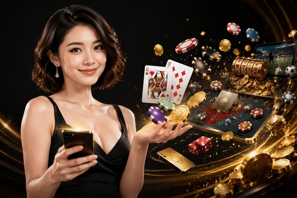 Trải nghiệm slt365 Casino trên điện thoại di động